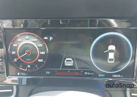 2021 Hyundai Elantra Sel z USA, uszkodzony, nr VIN 5NPLN4AG8MH043589